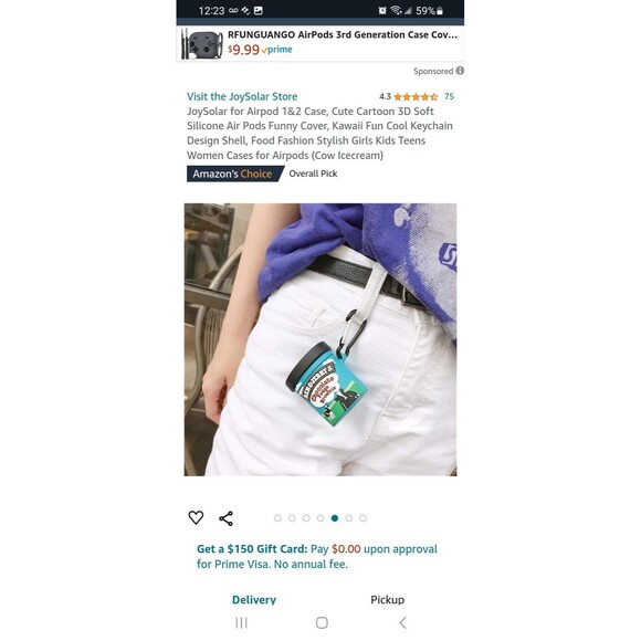 Ben and Jerry's Icecream Airpod Case Gen 2 - Picture 8 of 8